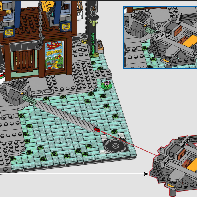 Robot Repair Factory Building  - Model Kit Lego ulasan dan harga