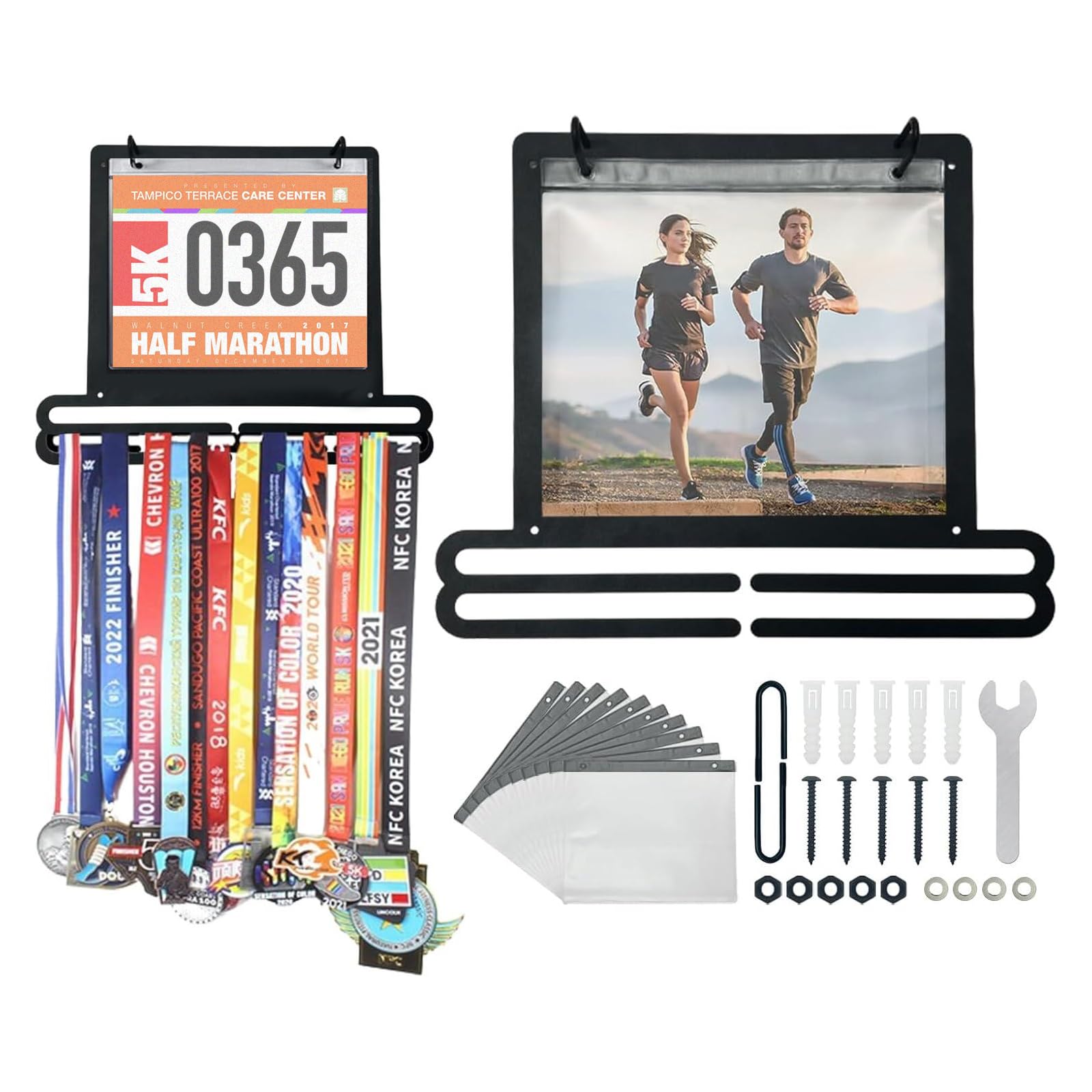 Premium Race Bib and Medal Dis - Model Kit Runner Organizer ulasan dan harga
