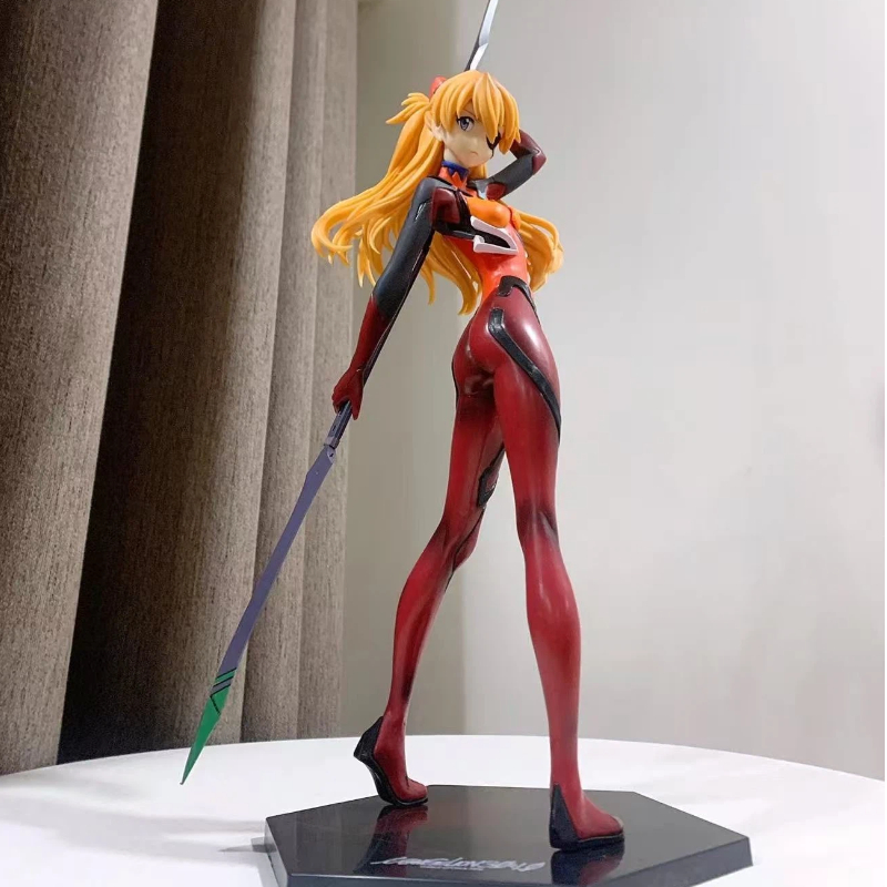 28cm Anime EVA Asuka Combat fo - Model Kit Kshatriya ulasan dan harga