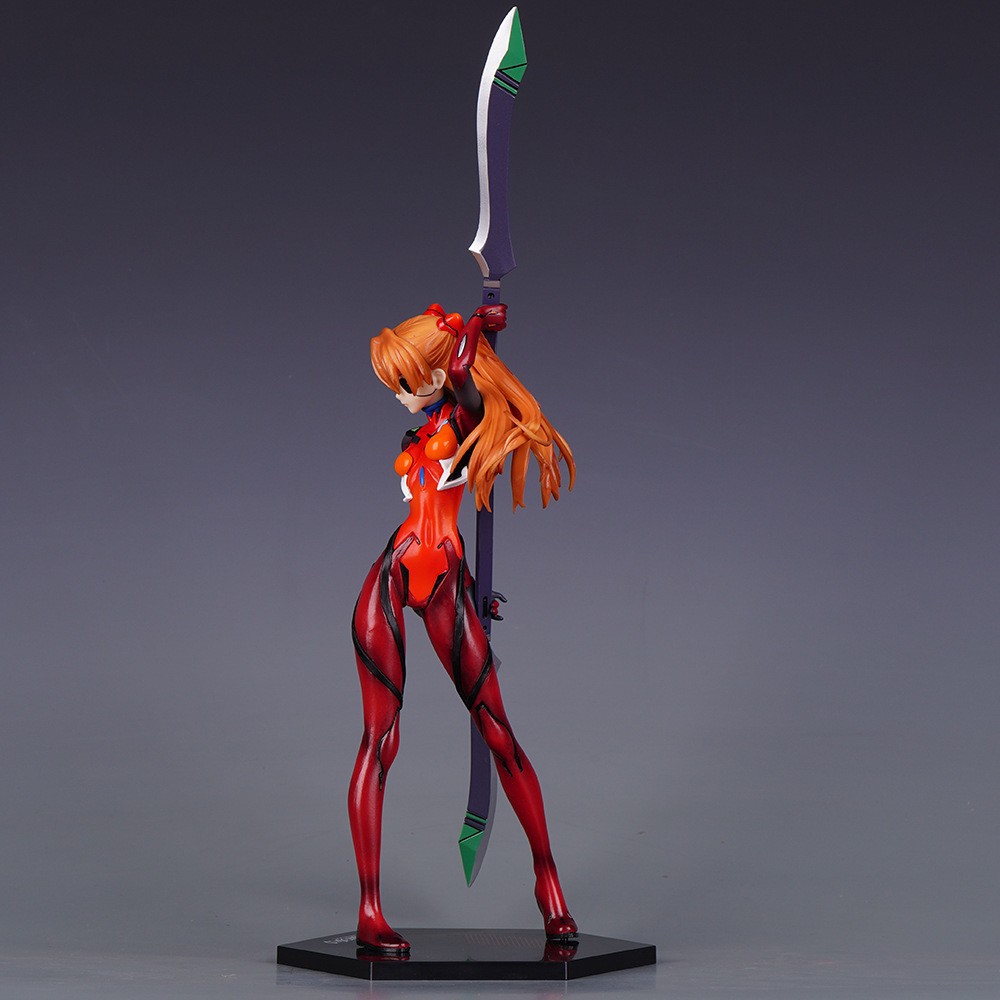 28cm Anime EVA Asuka Combat fo - Model Kit Kshatriya ulasan dan harga