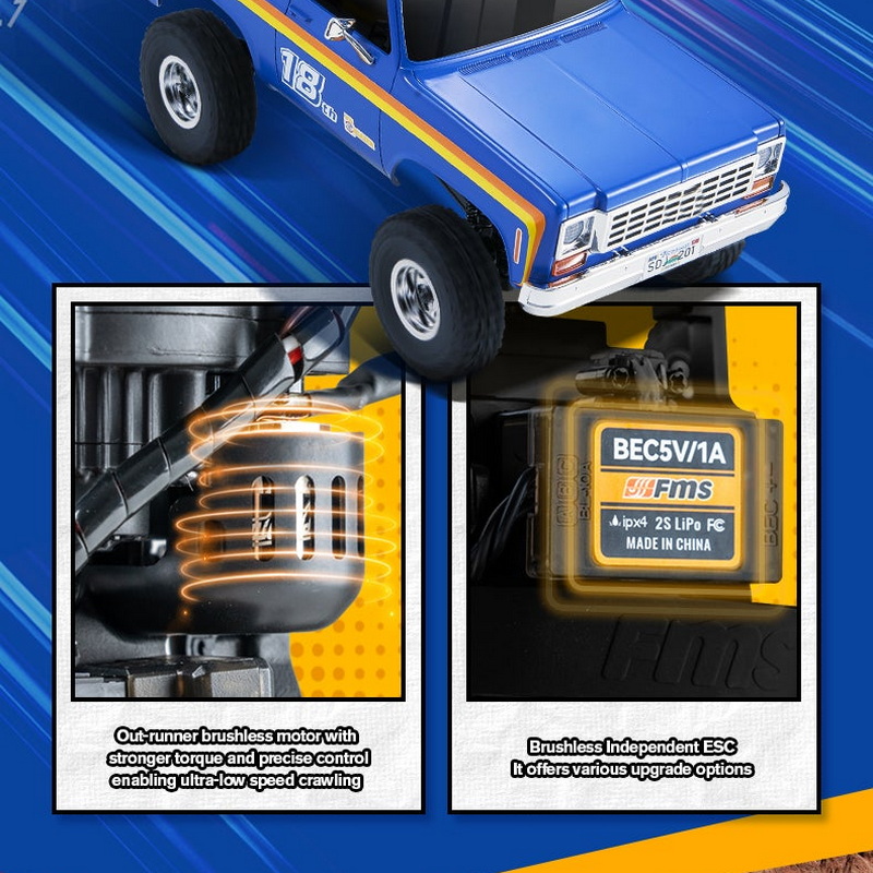 FMS FCX18/24 Upgrade to Out-ru - Model Kit Runner Organizer ulasan dan harga