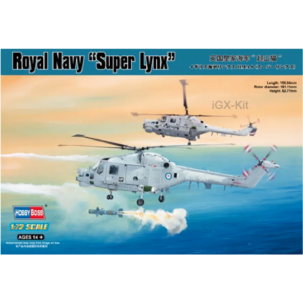 HobbyBoss 87238 1/72 Scale Roy - Model Kit Lynx ulasan dan harga
