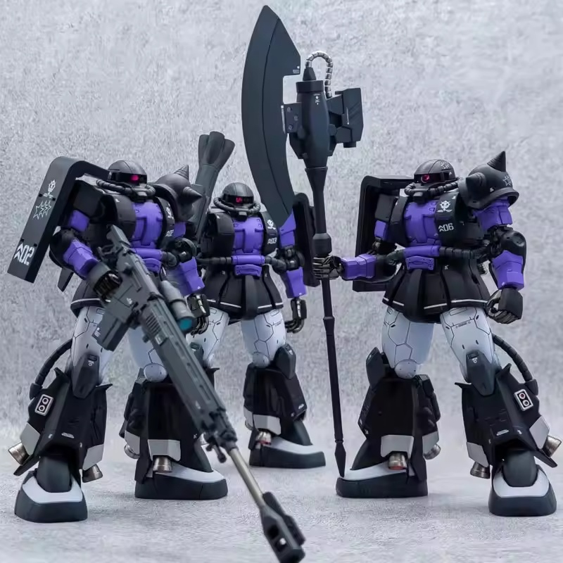 Black Sanrensei Zaku Hg 1/144  - Model Kit Zeta Gundam ulasan dan harga