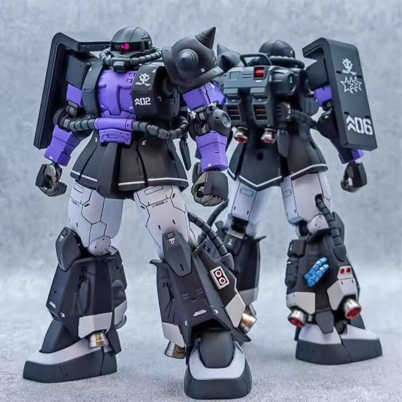 Black Sanrensei Zaku Hg 1/144  - Model Kit Zeta Gundam ulasan dan harga
