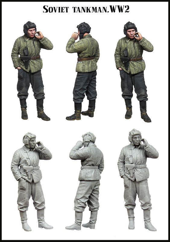 35 Resin Model Kit - Soviet Ta - Model Kit Cangdao ulasan dan harga