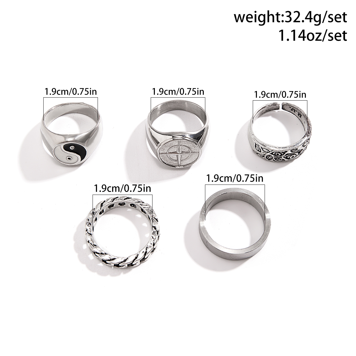 KunJoe 5pcs/set Punk Geometry  - Model Kit Iron Man ulasan dan harga
