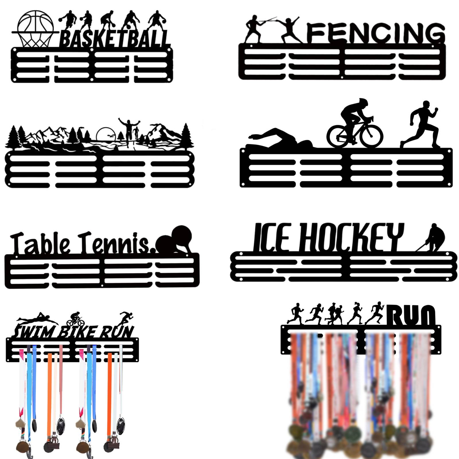 Awards Display Shelf Medal Hol - Model Kit Runner Organizer ulasan dan harga