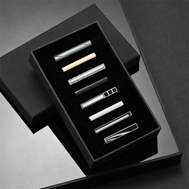 8 PCS Short Tie Clips Set With - Model Kit Iron Man ulasan dan harga