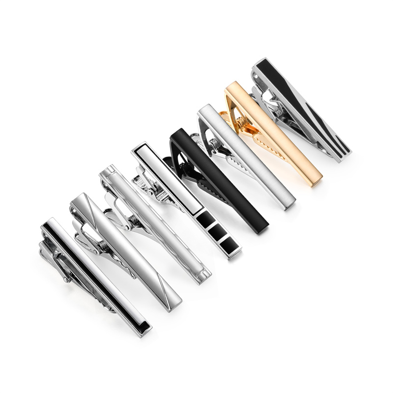 8 PCS Short Tie Clips Set With - Model Kit Iron Man ulasan dan harga