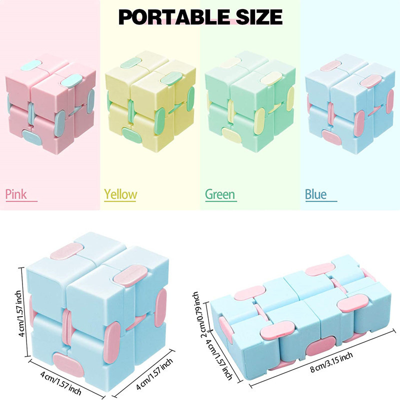 Magic Puzzle Cube Anti Stress  - Model Kit Infinite Dimension ulasan dan harga