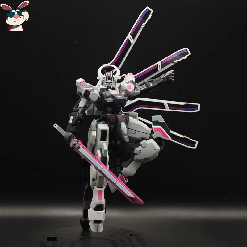 HG 1/144 Schwarzette The Witch - Model Kit Mecha Girl ulasan dan harga