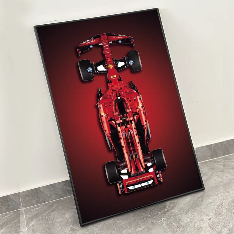 NEW Display Wallboard for Lego - Model Kit Ferrari ulasan dan harga