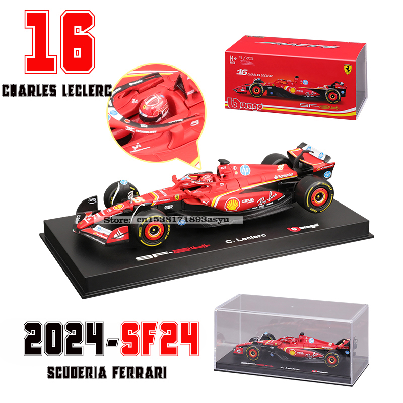 Bburago 1:43 f1 2024 Ferrari S - Model Kit Ferrari ulasan dan harga
