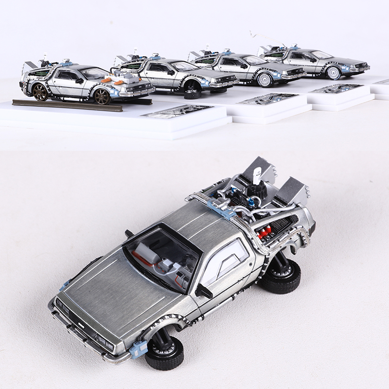 MJ 1:64 DeLorean DMC I II III  - Model Kit Ferrari ulasan dan harga