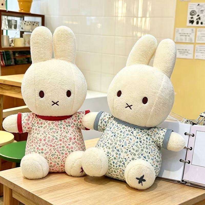 30cm Cute Miffy Rabbit Floral  - Model Kit Anime ulasan dan harga