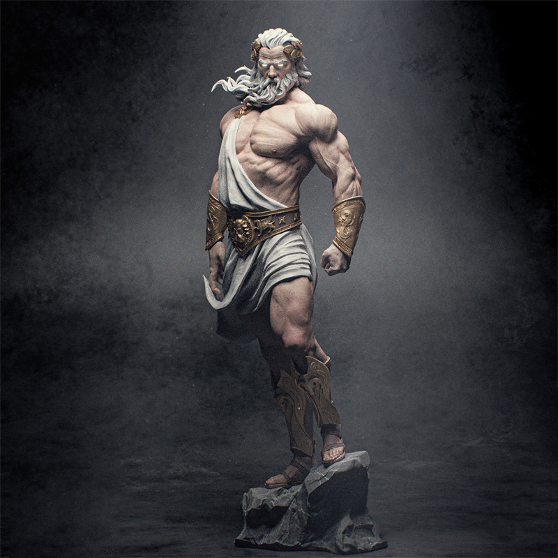 1/24 75mm 1/18  Resin Model Ki - Model Kit Zeus ulasan dan harga