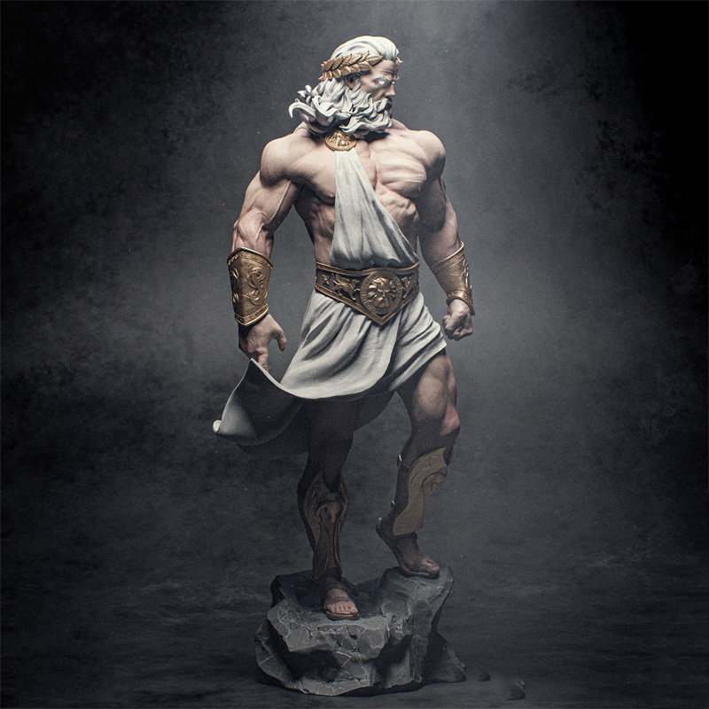 1/24 75mm 1/18  Resin Model Ki - Model Kit Zeus ulasan dan harga