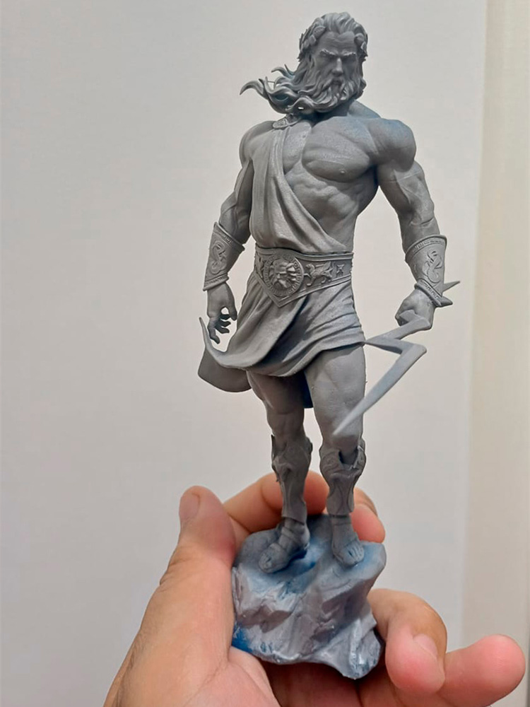 1/24 75mm 1/18  Resin Model Ki - Model Kit Zeus ulasan dan harga