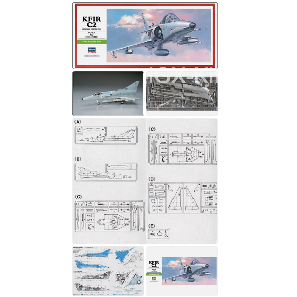 Hasegawa 00237 1:72 Scale Isra - Model Kit Hasegawa ulasan dan harga