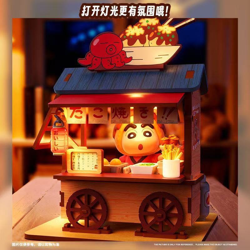 Crayon Shin-chan Food Cart Bli - Model Kit Kshatriya ulasan dan harga