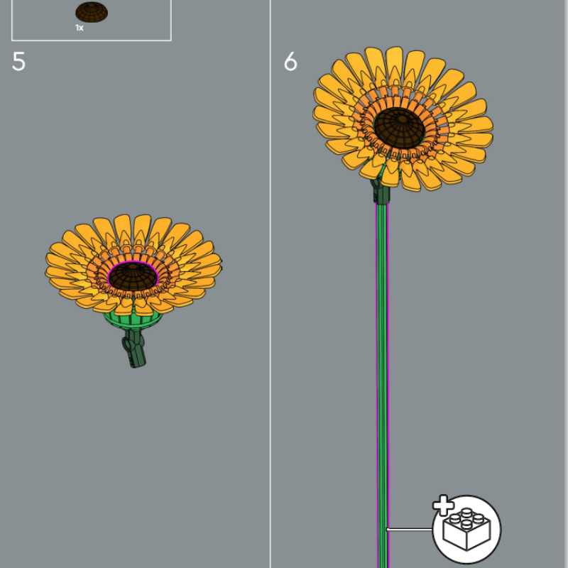 Lush Bouquet Building Blocks S - Model Kit Lego ulasan dan harga