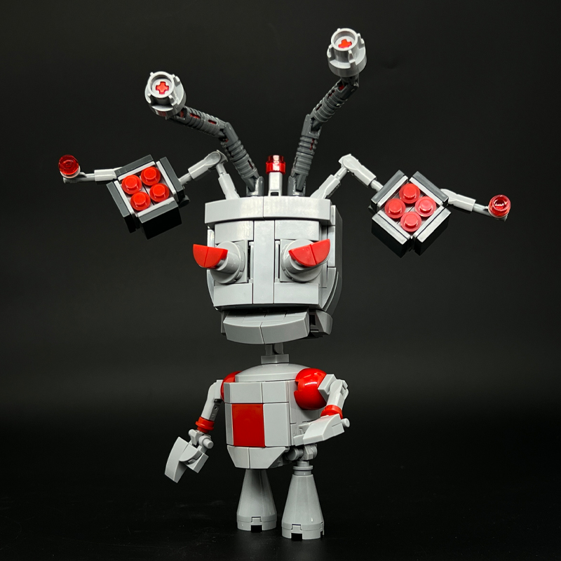 Alien Robot Dog Creative Model - Model Kit Ikaruga ulasan dan harga